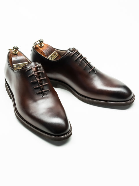 Pantofi Eleganti Barbati Maro Patina Oxford 100% Piele Naturala BMan0330