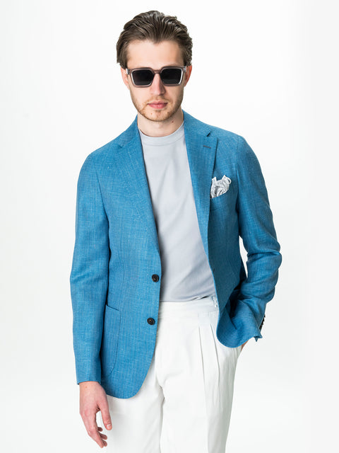 Tinuta Barbati Completa Smart Casual Blue Bman0401