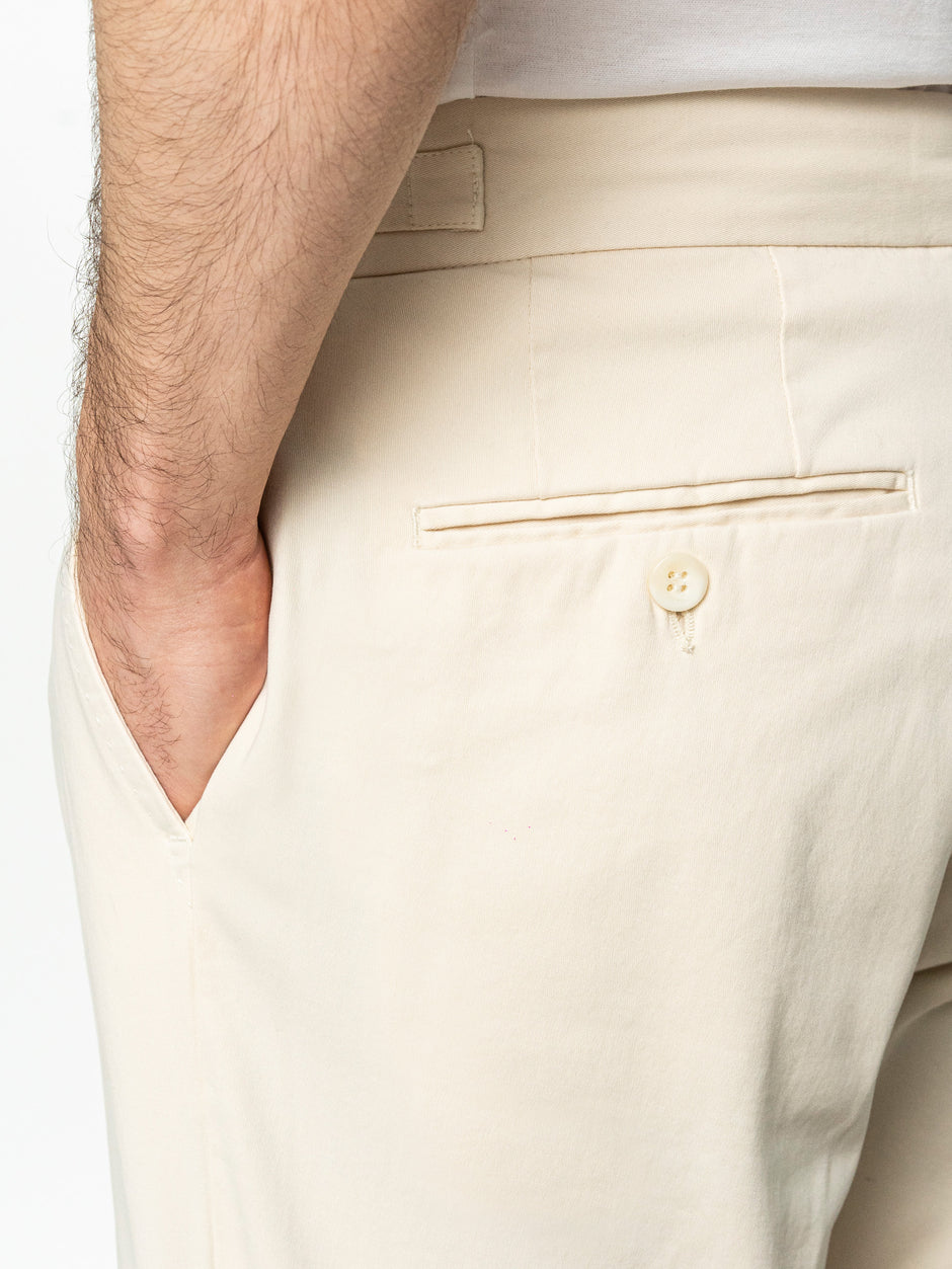 Pantaloni Scurti Barbati Crem Model Gurkha BMan177 (6)