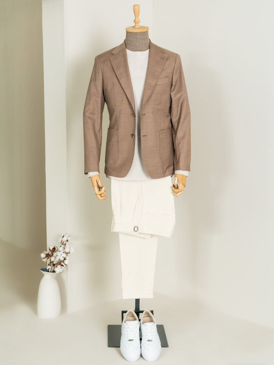 Tinuta Barbati Completa Smart Casual Sand Bman0312 (1)